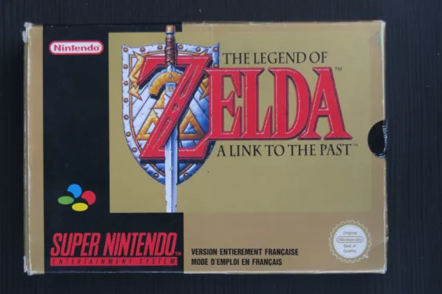 The legend of Zelda a Link to the past Super Nintendo SNES Complet PAL FRA