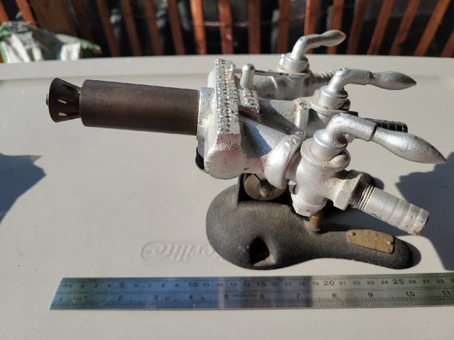 Precision Scientific VINTAGE   GLASS BLOWER BLOWING glass TORCH BLAST BURNER