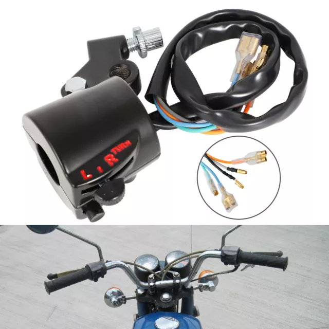 Left Handlebar Horn Turn Signal Switch For Honda CB200, CB350, CB450, CB750 /500