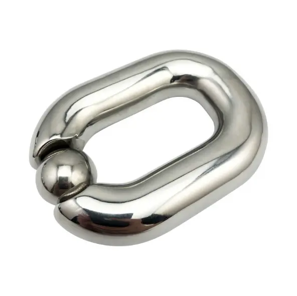 METAL STEEL PLATED scrotal shackle Delay ring testicle weight Various Sizes  £11.63 - PicClick UK