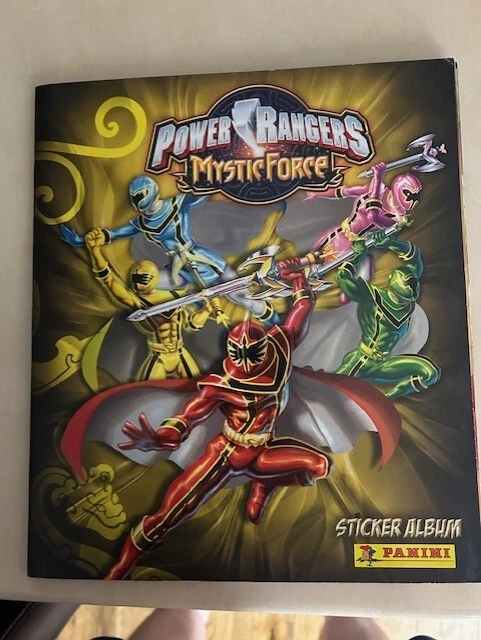 COMPLETE PANINI POWER Rangers Mystic Force Sticker Album Collection £19 ...