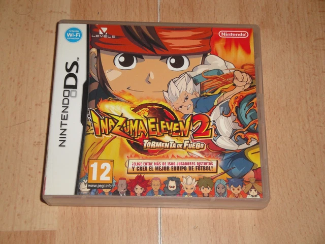 INAZUMA ELEVEN Tormenta De Fuego De Level Para La Nintendo Ds