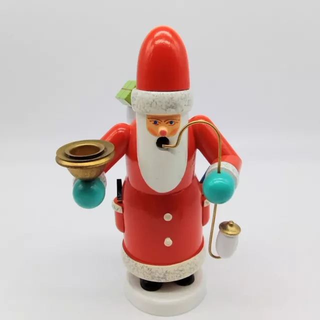 Vintage Wood Santa Claus Smoker Incense Burner German Democratic Republic GDR