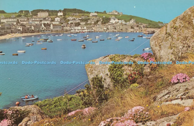 D005397 Hugh Tower and the Harbour. St. Marys. Isles of Scilly. F. E. Gibson. No