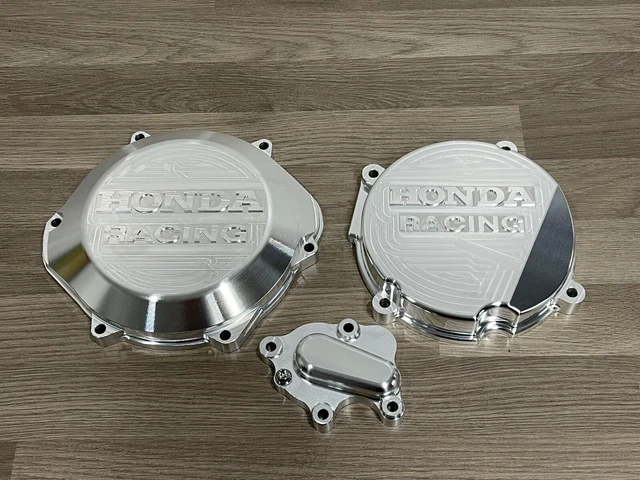 HONDA RACING CR500 Billet Clutch Cover Ignition-Stator Cover (1988-2001