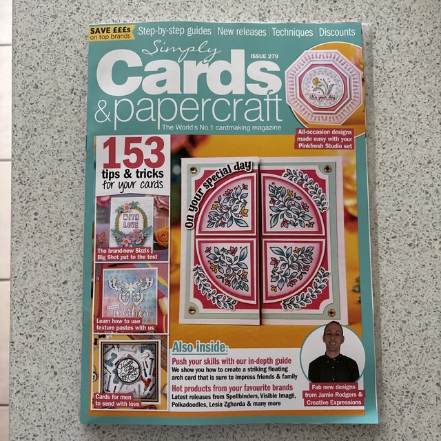 SIMPLY CARDS AND papercraft magazine issue 279 2026 NEW Card making ...