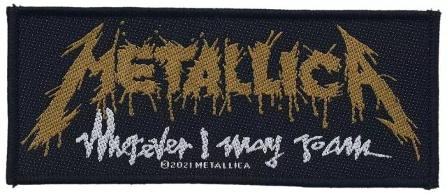 Metallica: Wherever I May Roam Standard Patch (Toppa) (US IMPORT) NEW