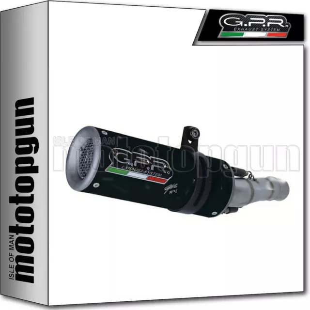 Gpr Hom Slip-On Exhaust M3 Black Titanium Honda Cbr 1000 Rr 2016 16