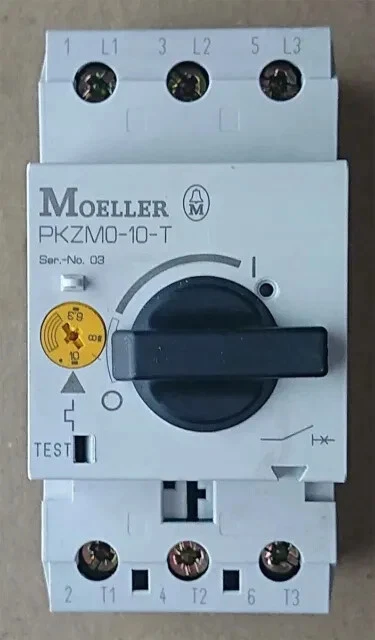 Disjoncteur Moteur Triphasé MOELLER PKZM0-2,5 (KLOCKNER) - Occasion Fonctionnel