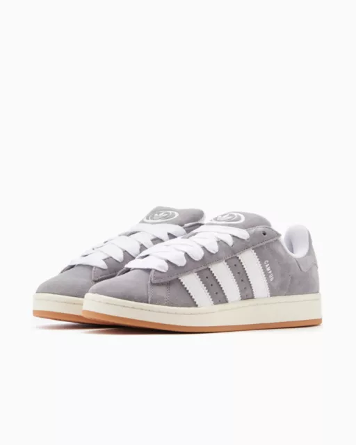 Adidas Campus grey  white scarpe donna ragazzi uomo 00s grigio bianco hq8707