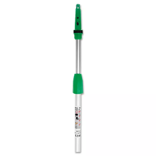 Unger Opti-Loc Aluminum Extension Pole 13ft Two Sections Green/Silver EZ400
