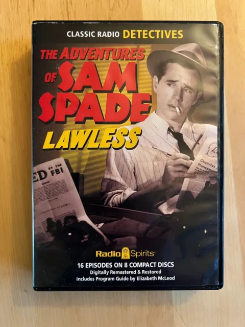 The Adventures of Sam Spade Lawless - Old Time Radio Spirits OTR - 8 Audio CDs