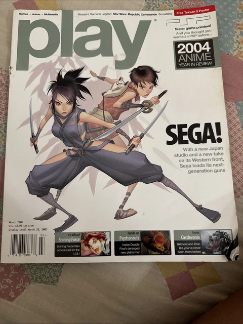 PLAY VIDEO GAME Magazine March 2005 £7.54 - PicClick UK