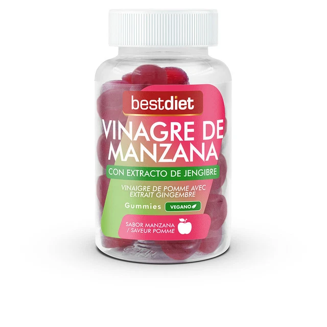 Ernährung Best Diet unisex APFELESSIG Gummibärchen 60 St