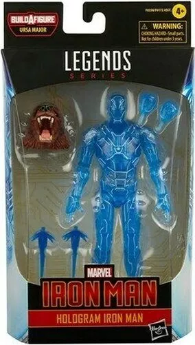 Holograma Iron Man Marvel Legends Figura de Acción Hasbro