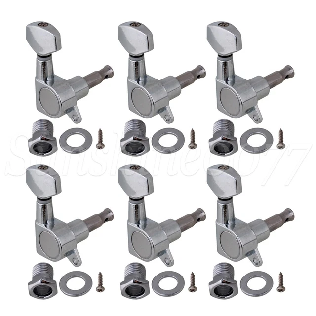 6 Pcs 6R Guitar String Tuning Pegs Tuners Machine Heads Acoustic Electric Part