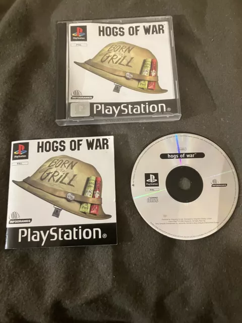 Playstation 1 / Ps1 Hogs Of War  Game