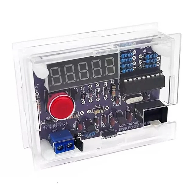 TESTER CONTATORE DI frequenza cristalli fai da te con display LED e
