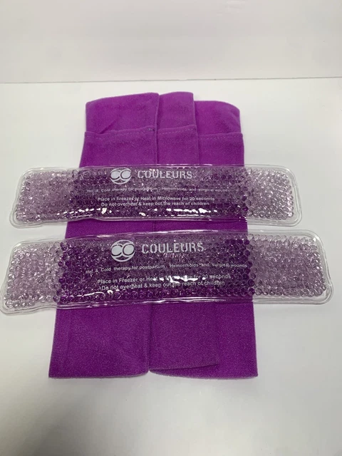 Hot Cold Therapy Packs W/ Safety Sleeve Postpartum Hemorrhoids Wounds Reusable
