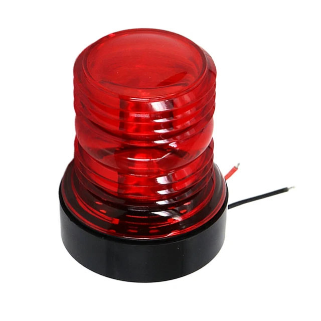Feu De Navigation LED Grand Angle 112.5° – 12V/24V – étanche IP66 – Pour Bateaux, Yachts, Pontons