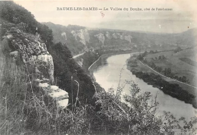 BAUME-LES-DAMES - La Vallée du Doubs, coté de Fourbanne