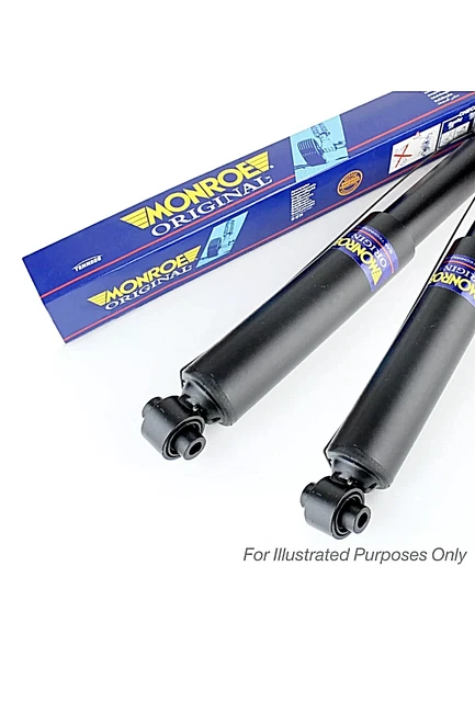 Pair Rear Shock Absorbers For VW Passat B8 (3G2, CB2) 2014+ – Twin Tube Gas Pressure By DREXLER