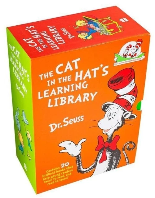 THE CAT IN The Hat's Learning Library 20 Books Box Set by Dr Seuss