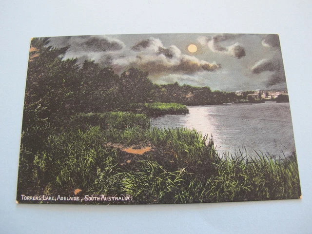 Torrens Lake Adelaide South Australia Postcard