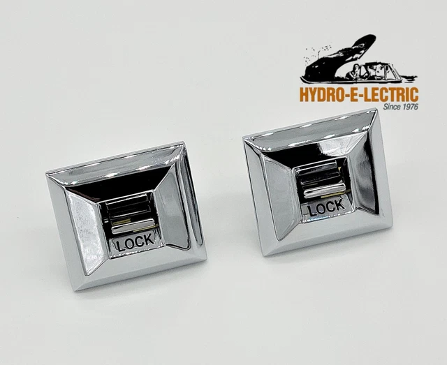 NEW 1971-1977 Impala & Caprice Power Door Lock Switch - Single Button - Pair