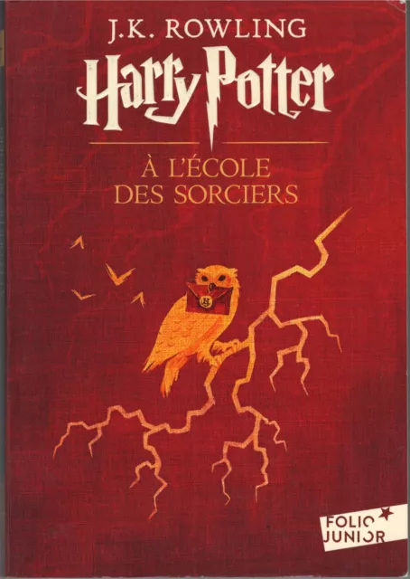 Harry Potter à l'école des sorciers - J.K. Rowling - Folio Junior