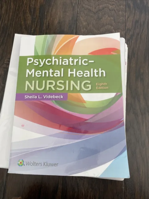 Psychiatric Mental Health Nursing 8th Edition 2020, by Sheila Videbeck