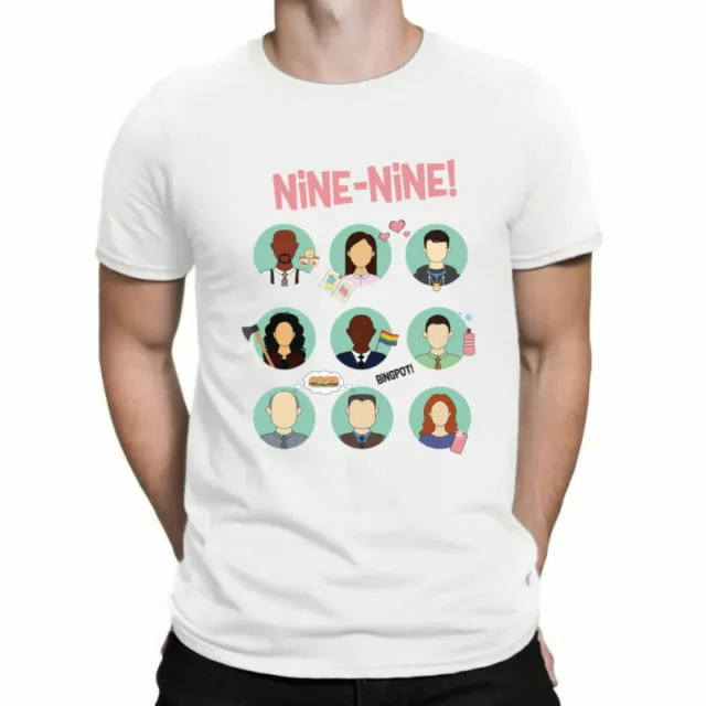TV Squad Men's Artwork New Nine Nine Comedy Series Shirt Tee Brooklyn T