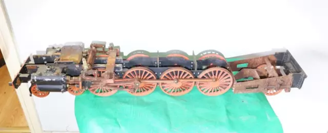 Vintage Live Steam Locomotive Rolling Chassis