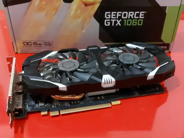 CARTE GRAPHIQUE MSI GeForce GTX 1060 6GT OCV1 EUR 245 00 PicClick FR