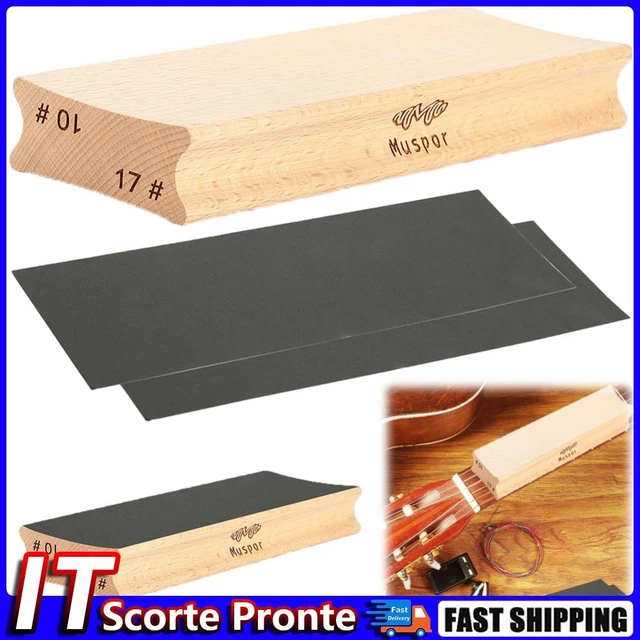 Blocco Di Levigatura A Doppio Raggio Per Livellamento Dei Tasti Della - Foto 9