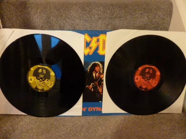 RARE AC/DC, KISSIN' Dynamite, Double Album, Allemagne 1988 Pressage EUR ...