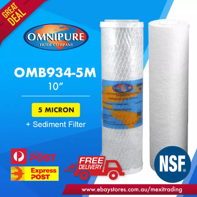 Caravan / Rv/ Boat Water Filter Replacement By Omnipure Usa