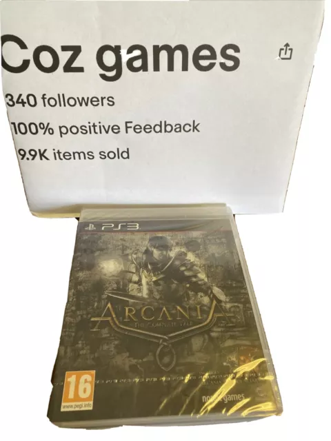 Arcania The Complete Tale For The Ps3 Brand New And Sealed Pal Uk Release RPG