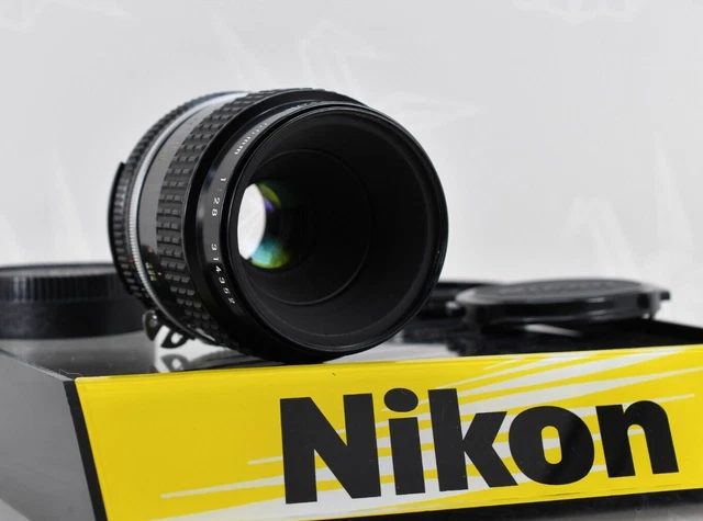 [Near MINT] Nikon Ai-s Ais Micro Nikkor 55mm F2.8 Macro Prime MF Lens From JAPAN