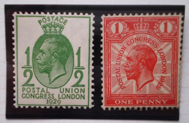 GB KGV 1929 PUC -Upright Watermark SG434-SG437- U/M Set