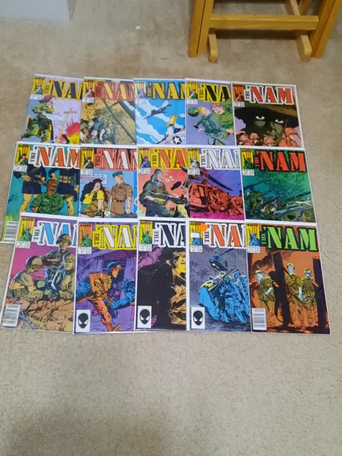 The 'Nam (Marvel) 15 Issue Lot