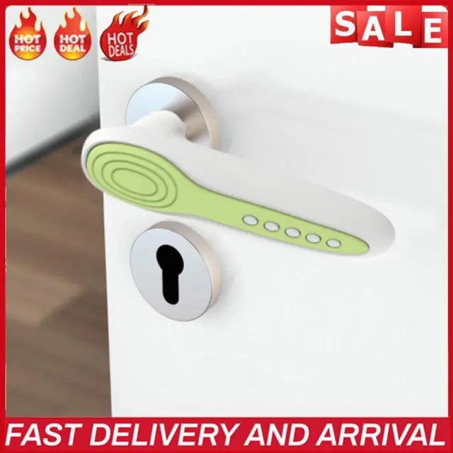 Silicone Anti Collision Door Handle Protector Covers Baby Home Safety Decor