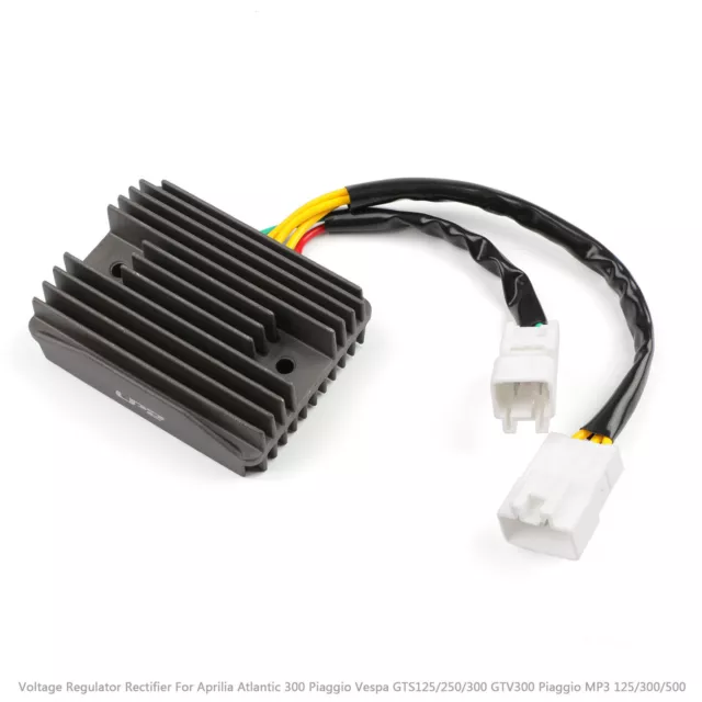 Voltage Regulator For Piaggio Vespa Gtv300 Gts Mp3 125 250 300 2005-17 641709 T9 3