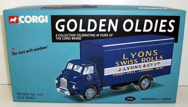 Catalogue/Dépliant Vintage Corgi Toys "Golden Oldies" 1996 - Collection De Camions Et Modèles Réduits