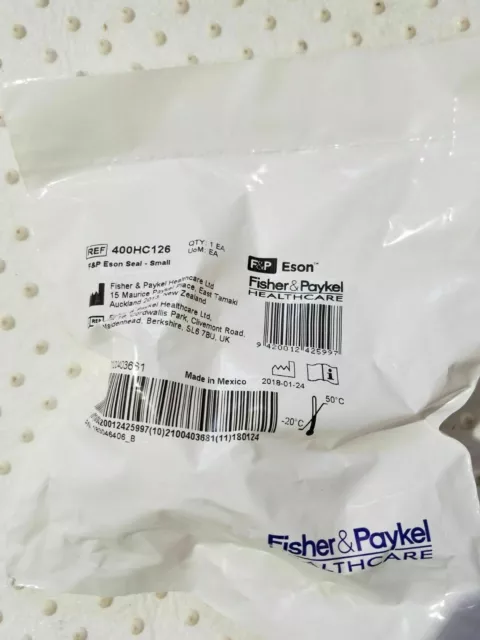 Fisher & Paykel Eson Replacement Seal, Size Small, C-Pap Mask 400HC126 UR