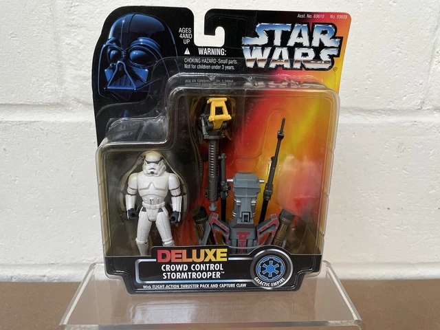 Kenner Star Wars Deluxe Crowd Control Stormtrooper Galactic Empire Figure - New