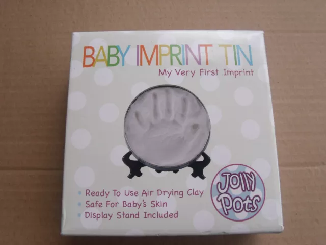 Baby Hand & Foot Print Clay Cast Kit