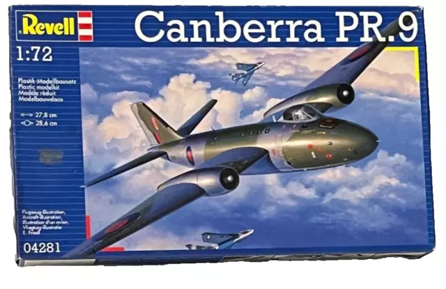 Revell Canberra PR9 1/72 Airplane Model Kit