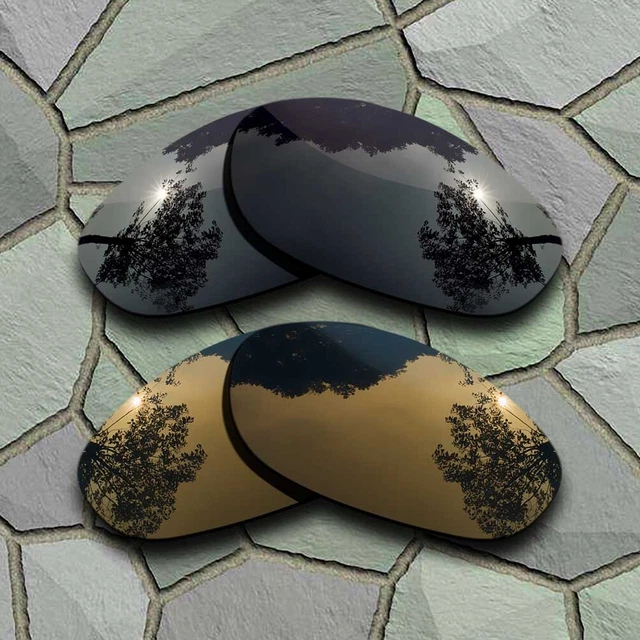 US Grey Black&Bronze Copper Polarized Lenses Replacement For-Oakley Monster Dog