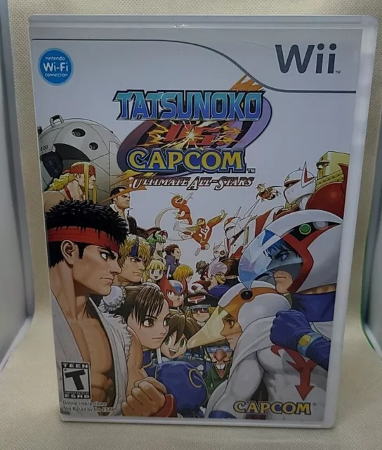 Tatsunoko vs. Capcom: Ultimate All Stars (Nintendo Wii, 2010) Complete CIB